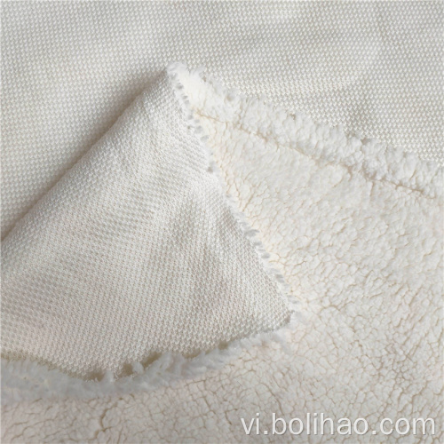 100% Polyester Beijirong Vải lông cừu